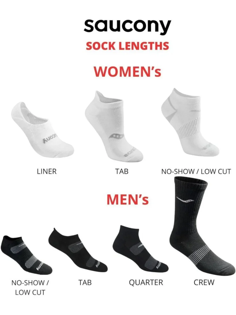 Performance Heel Tab Athletic Socks for Women - RunDry, S-L Sizes, 8-24 Pairs